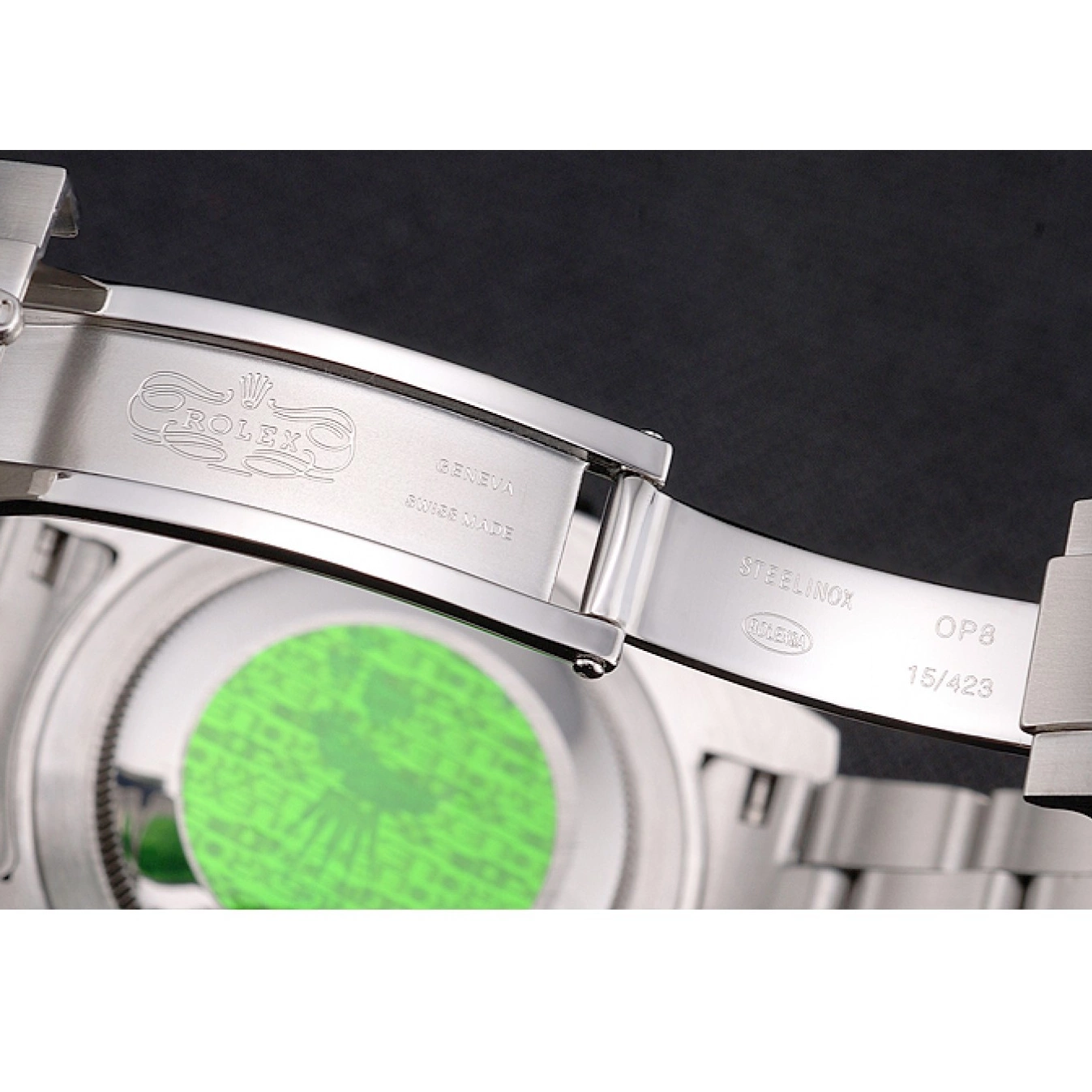 Aaa replica watch Case Stainless Silver Dial Steel Submariner Rolex And Swiss Bracelet Bezel Markings Diamond Black 0619